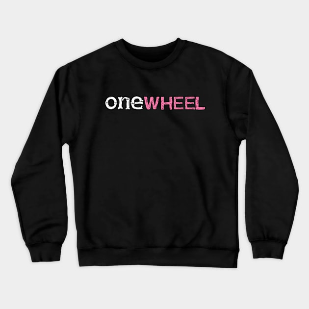 Onewheel Crewneck Sweatshirt by Funky Prints Merch